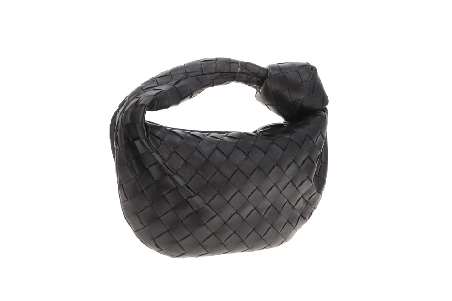 Bottega Veneta Black Mini Jodie Hobo