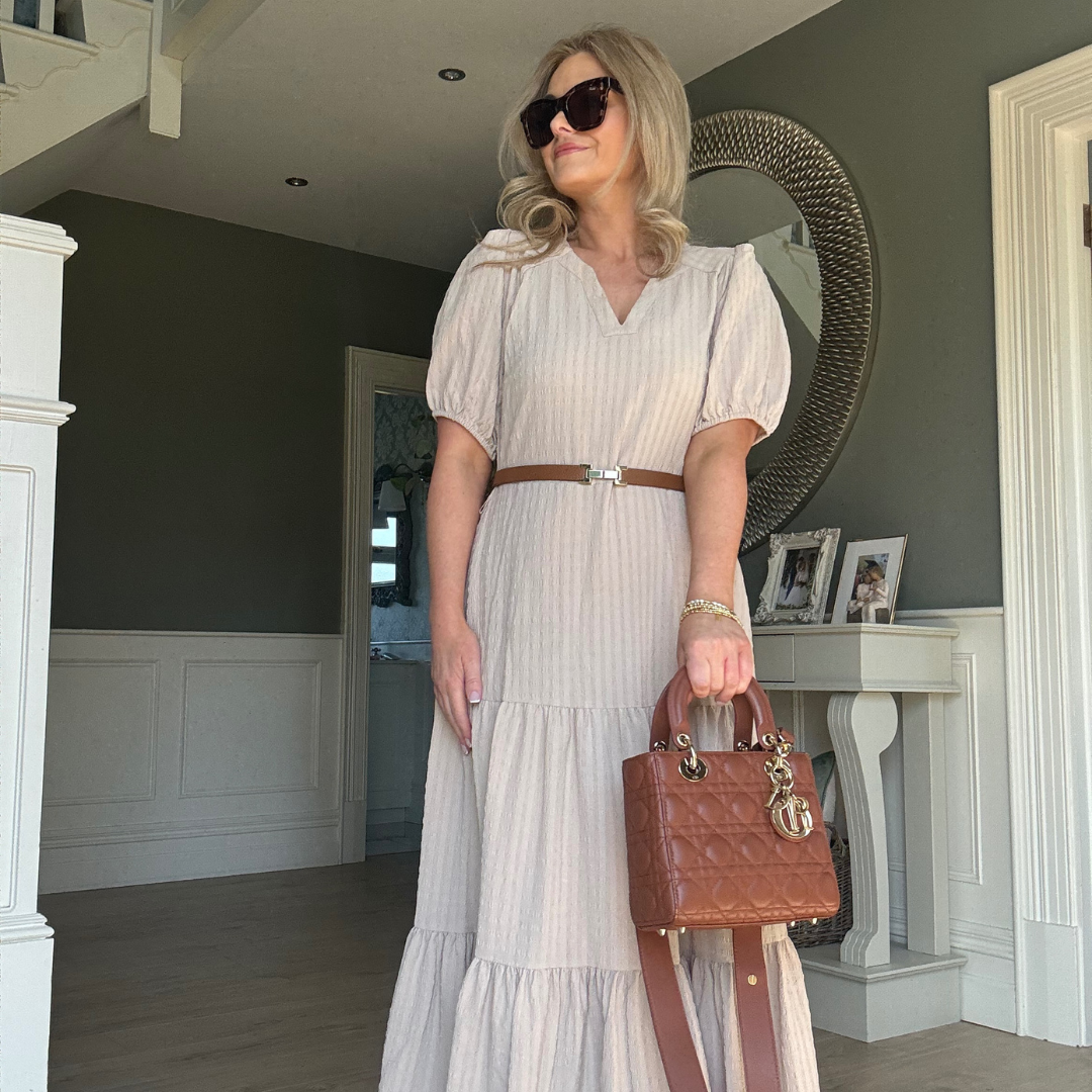 Dior Rust Cannage Lambskin Small MYABC Lady Dior