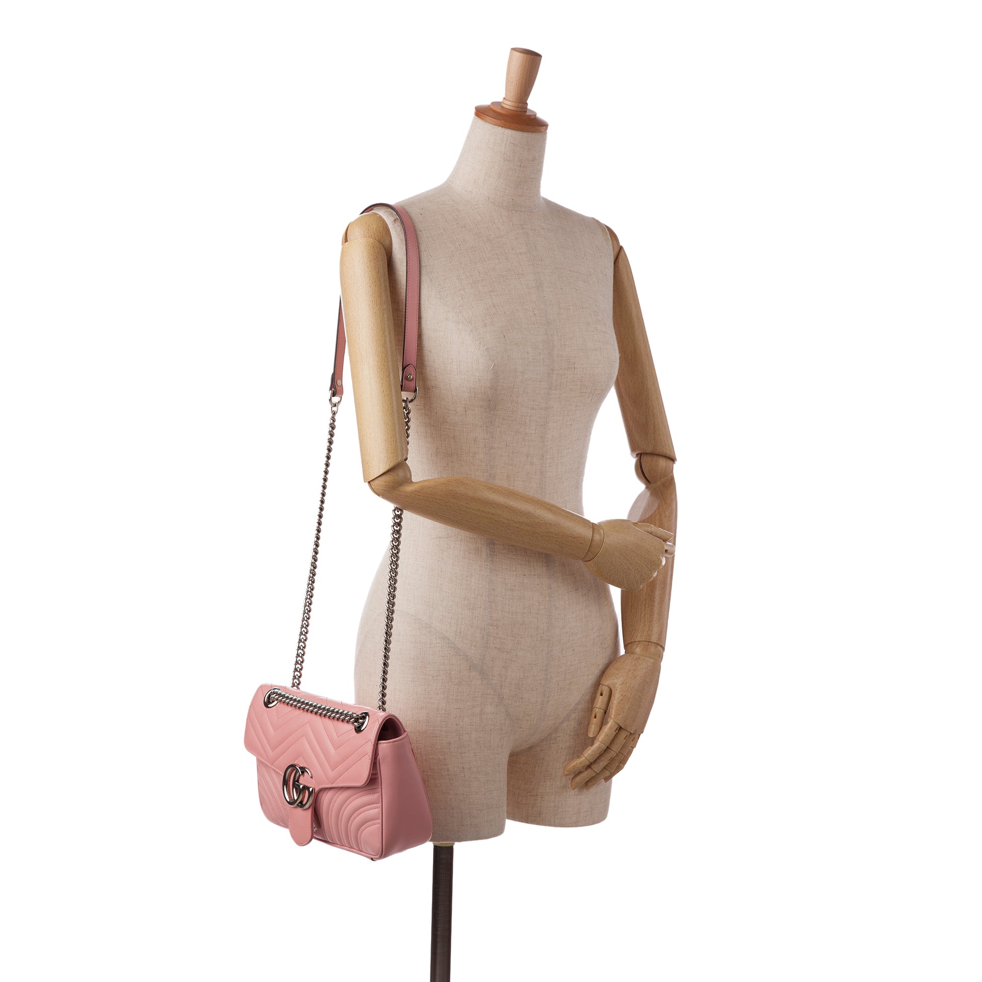 Small GG Marmont Matelasse Crossbody Image# 13