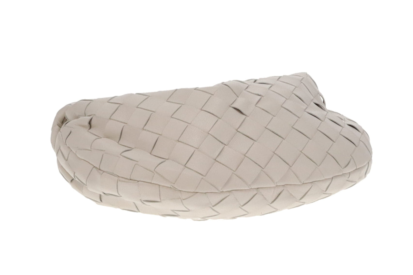 Bottega Veneta White Intrecciato Mini Jodie