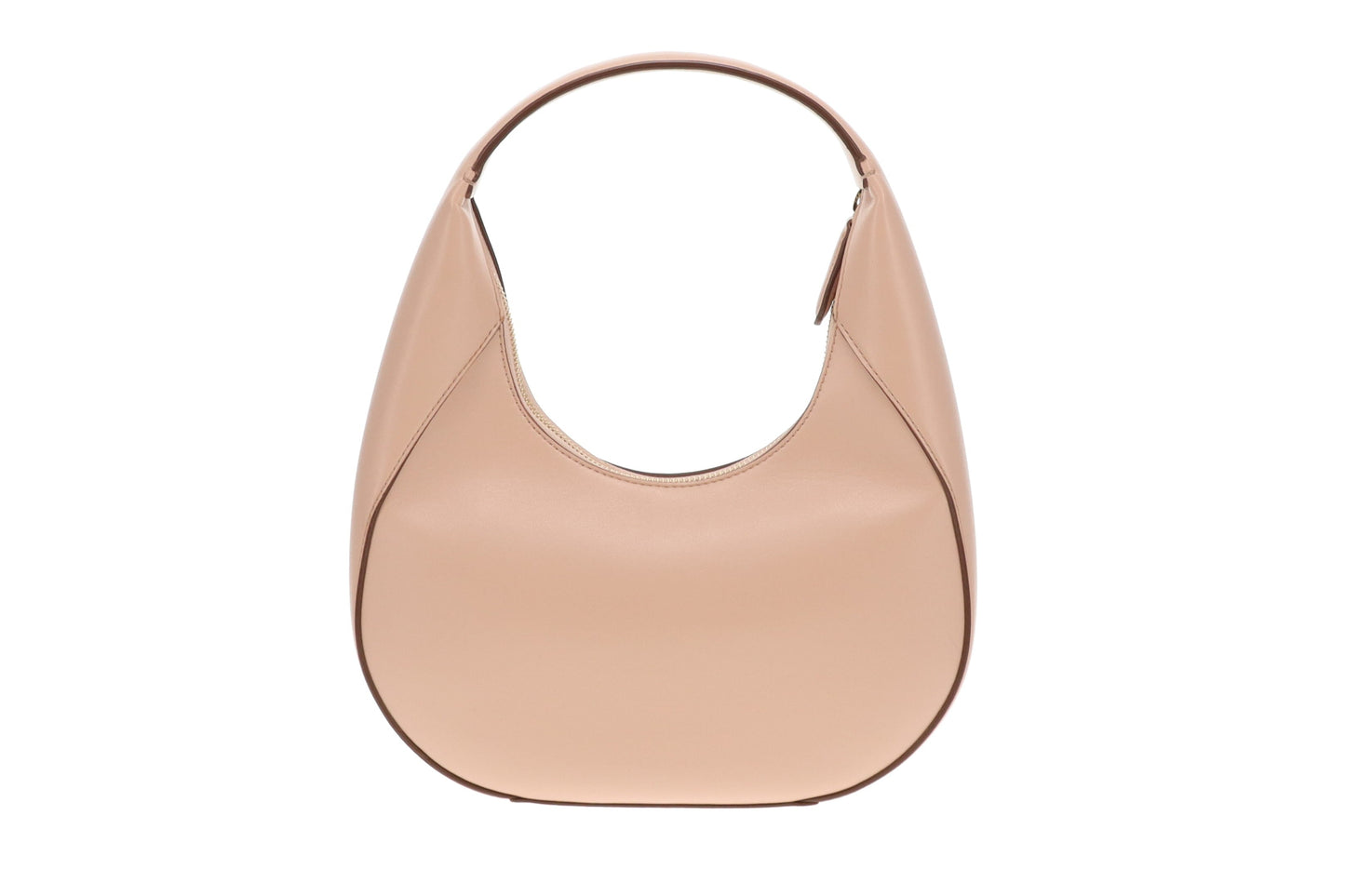 Stella McCartney Beige Faux Leather Small Logo Shoulder Bag