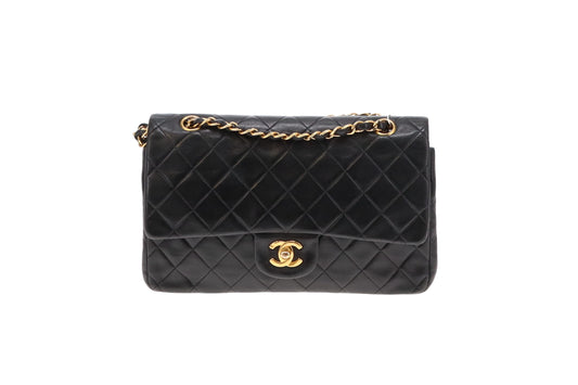 Chanel Vintage Medium Classic Lambskin Double Flap