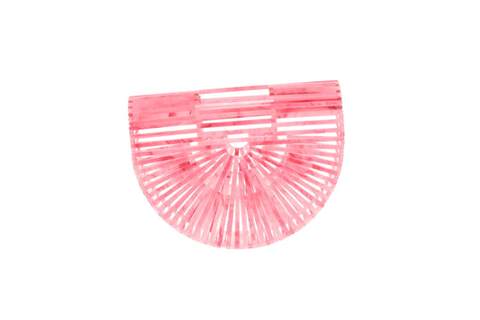 Cult Gaia Ark Mini Bag Pink Acrylic
